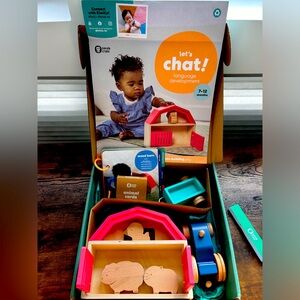 Kiwico Let’s Chat | Language Development Box | for infants and toddlers
